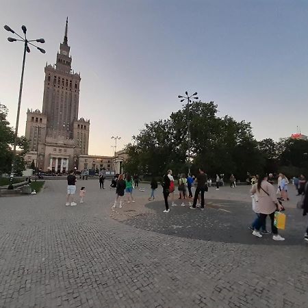 Centrum Zlote Tarasy Metro Rondo Onz Balkon Apartment Warsaw Exterior photo