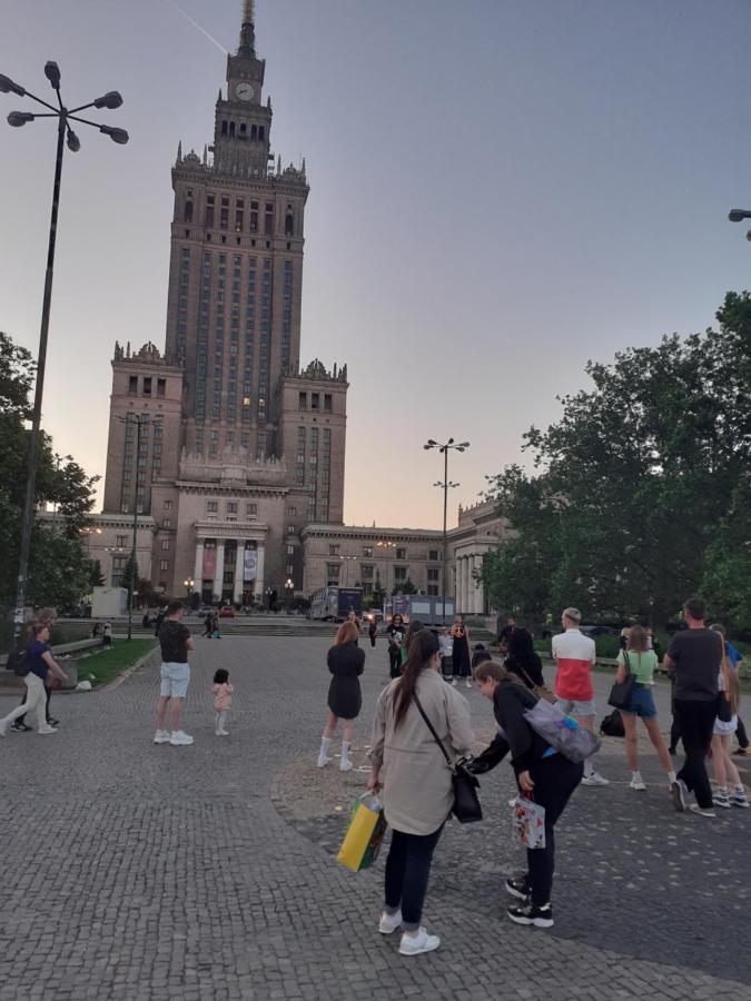 Centrum Zlote Tarasy Metro Rondo Onz Balkon Apartment Warsaw Exterior photo